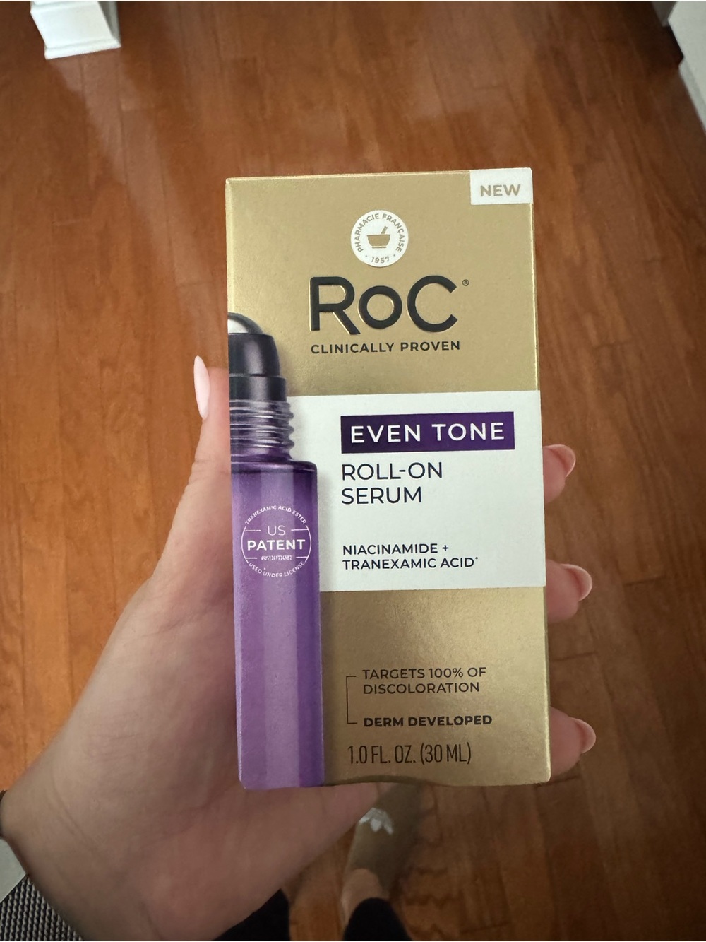 RoC Even Tone Roll-On Serum - Purple